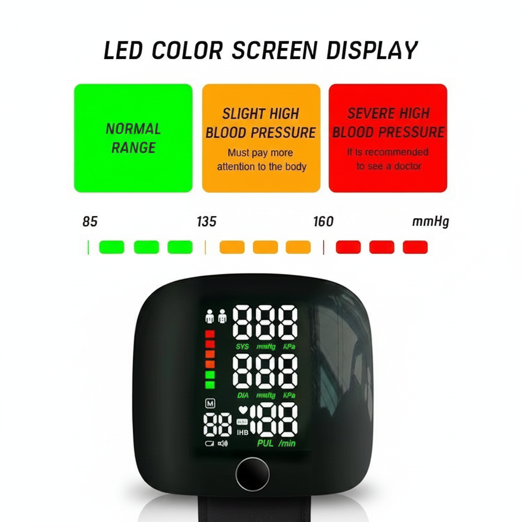 VitalCheck™ Wrist BP Monitor