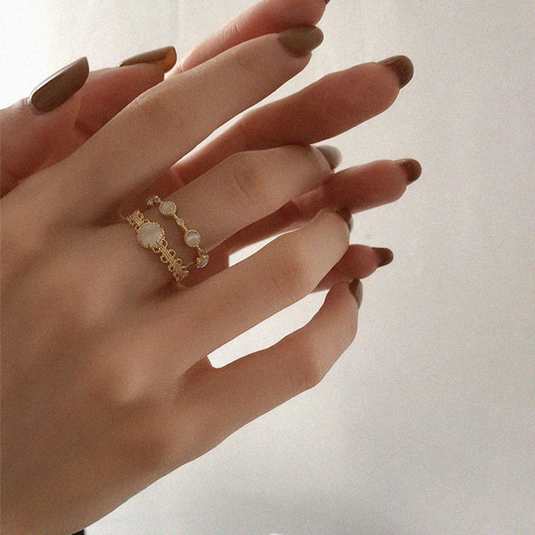 Adjustable Opal Ring
