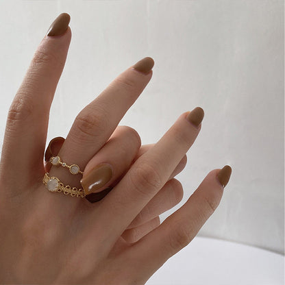 Adjustable Opal Ring