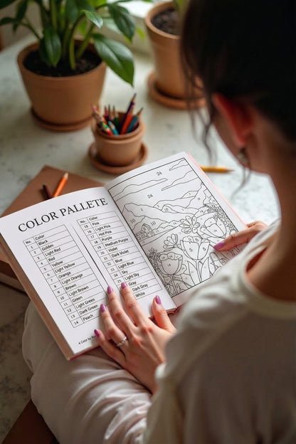 PeacePalette Coloring Book