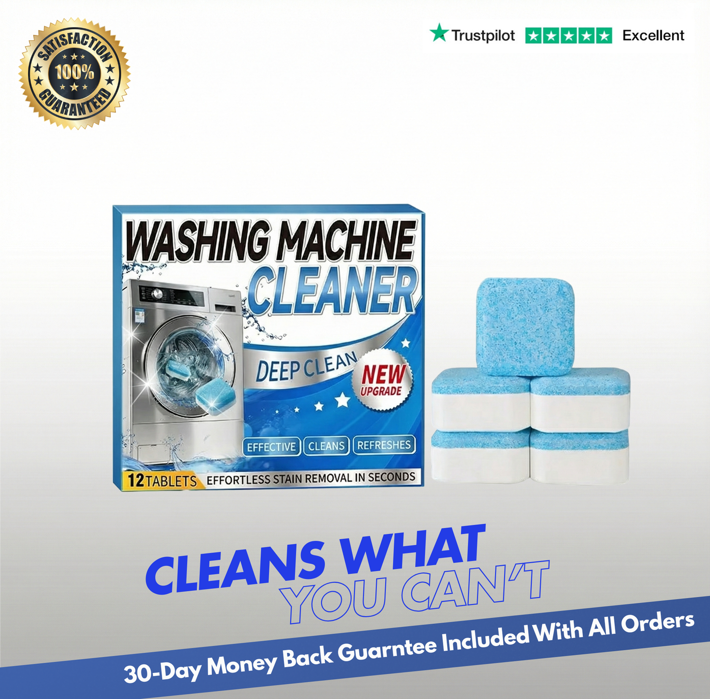 OxyPure™ Washer Cleaner Tabs