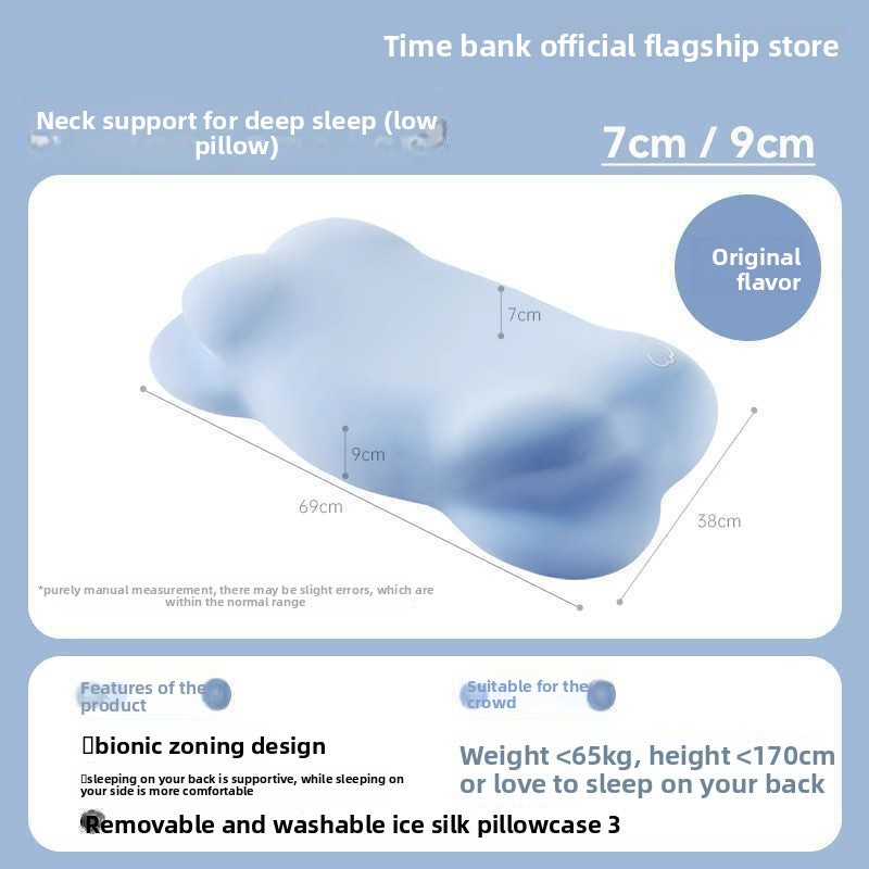 Ergonomic Memory Foam Cervical Support Pillow