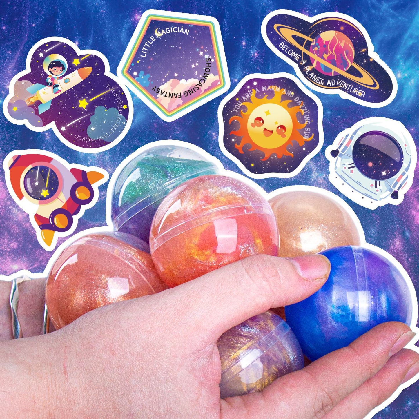 CosmicPlay™ Galaxy Slime
