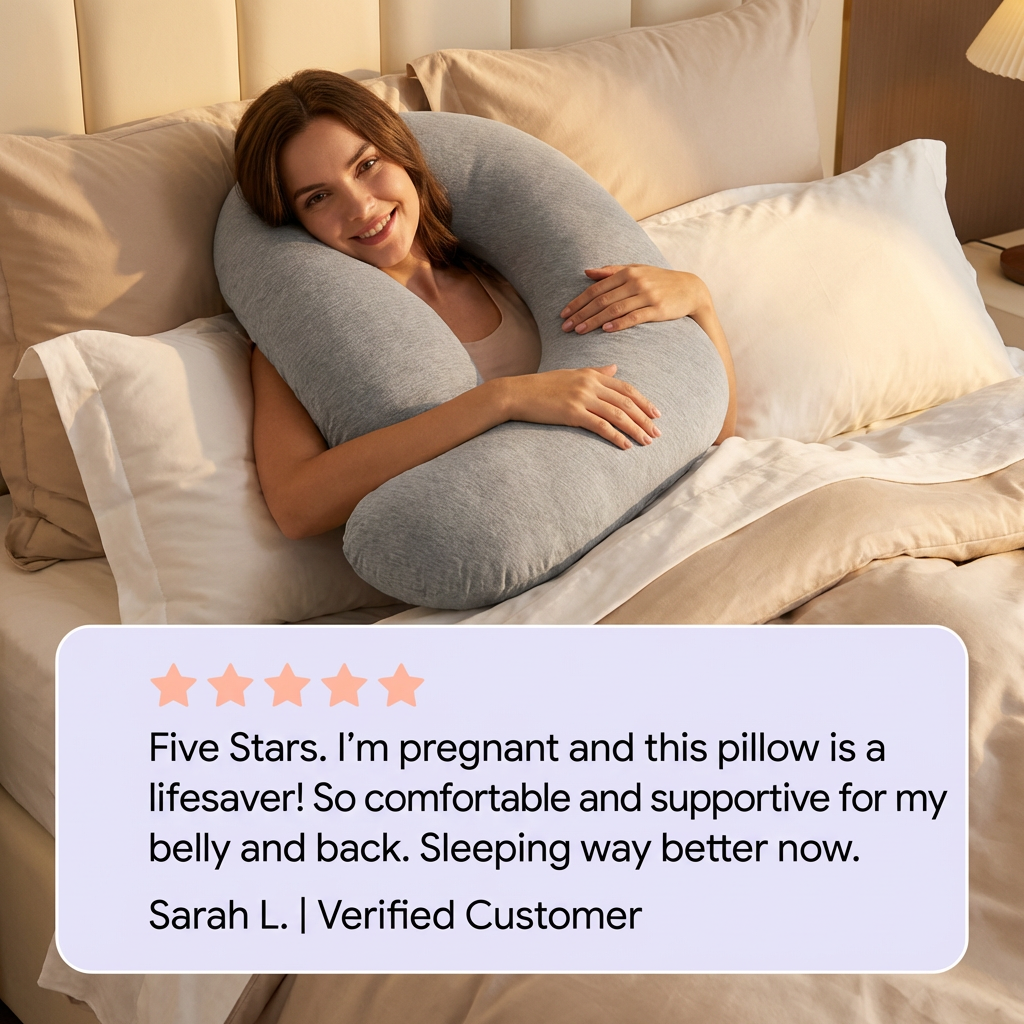 DeepSleep Curve Pillow