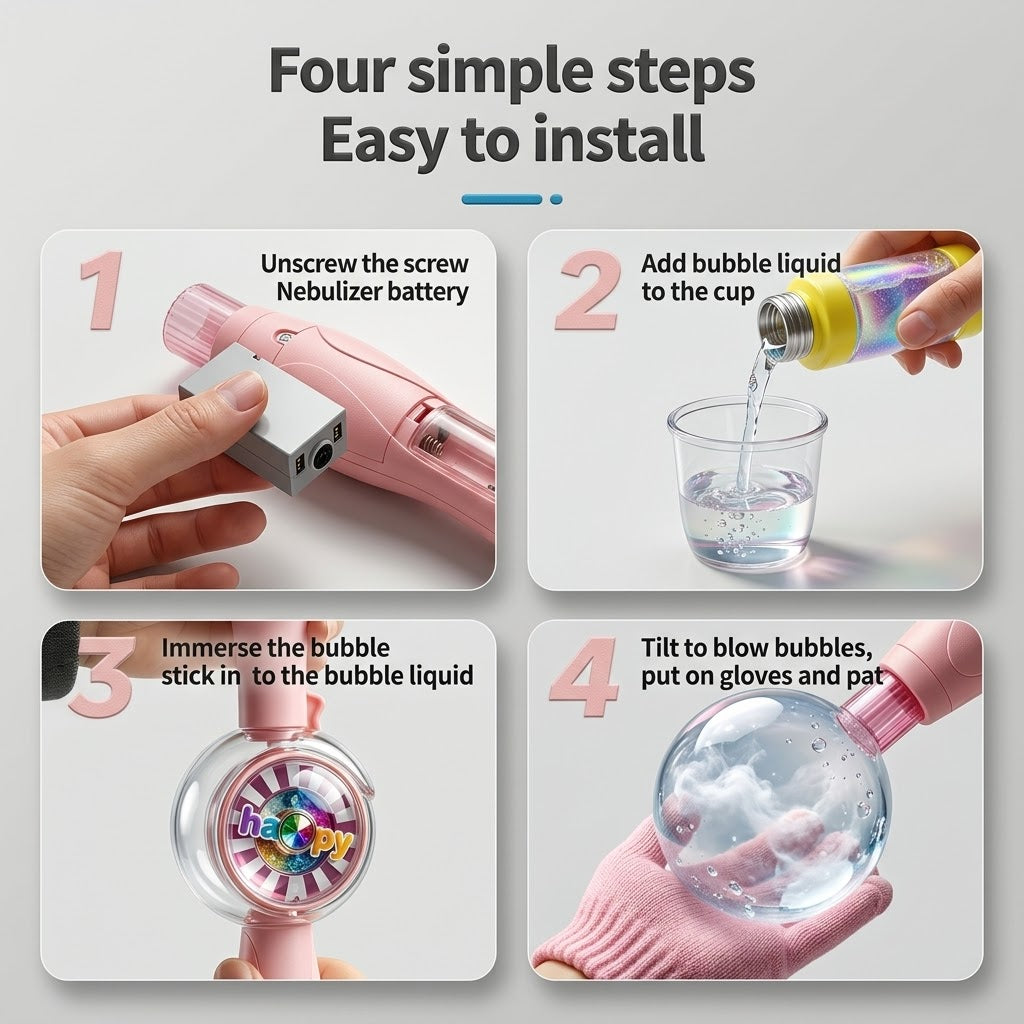 MagicMist Bubble Wand